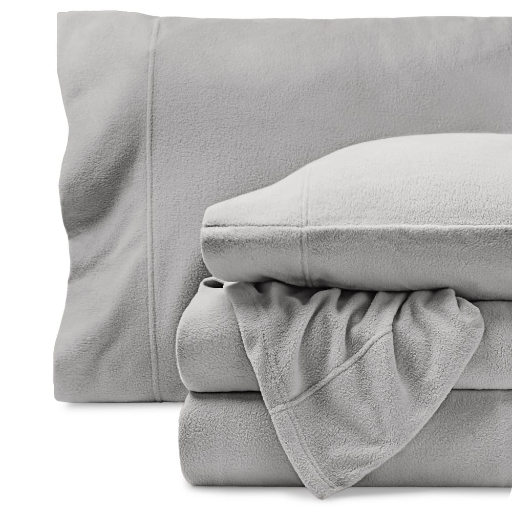 Bare Home Polar Fleece Deep Pocket Sheet Set