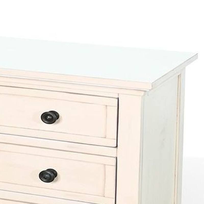 Lesy TV Media Entertainment Console, 82 Inch, 6 Drawers 2 Doors, Cream