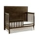 preview thumbnail 4 of 2, Dovetail 56" Wide Contemporary Convertible Crib, Graphite Gray