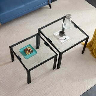 Nesting Coffee Table Set of 2 - Bed Bath & Beyond - 37180783