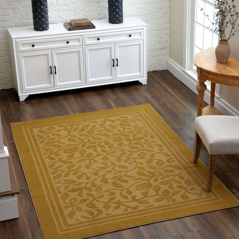 Mohawk Home Wellington Botanical Machine Washable Area Rug
