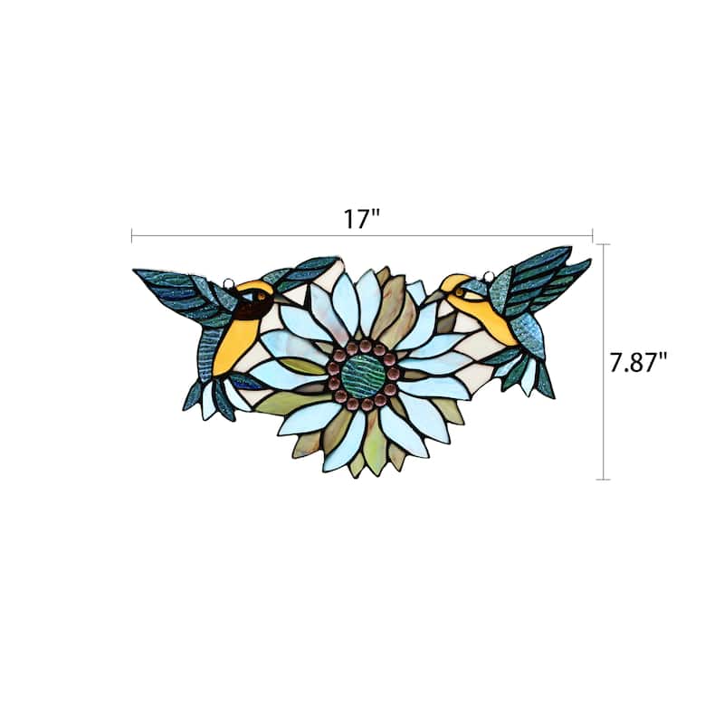 Bird Design Window Panel/ Suncatcher