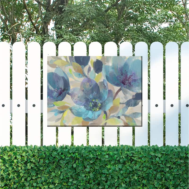 Blue Melody All Weather Outdoor Wall Décor