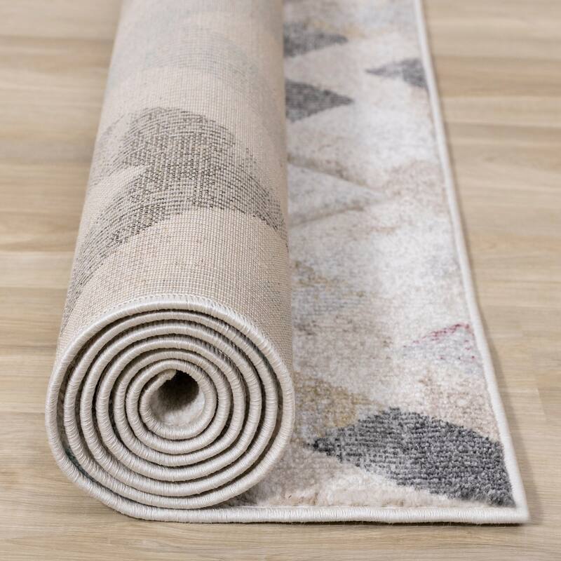 Alpine Rug Co. Fabio Multicoloured Chevron Rug