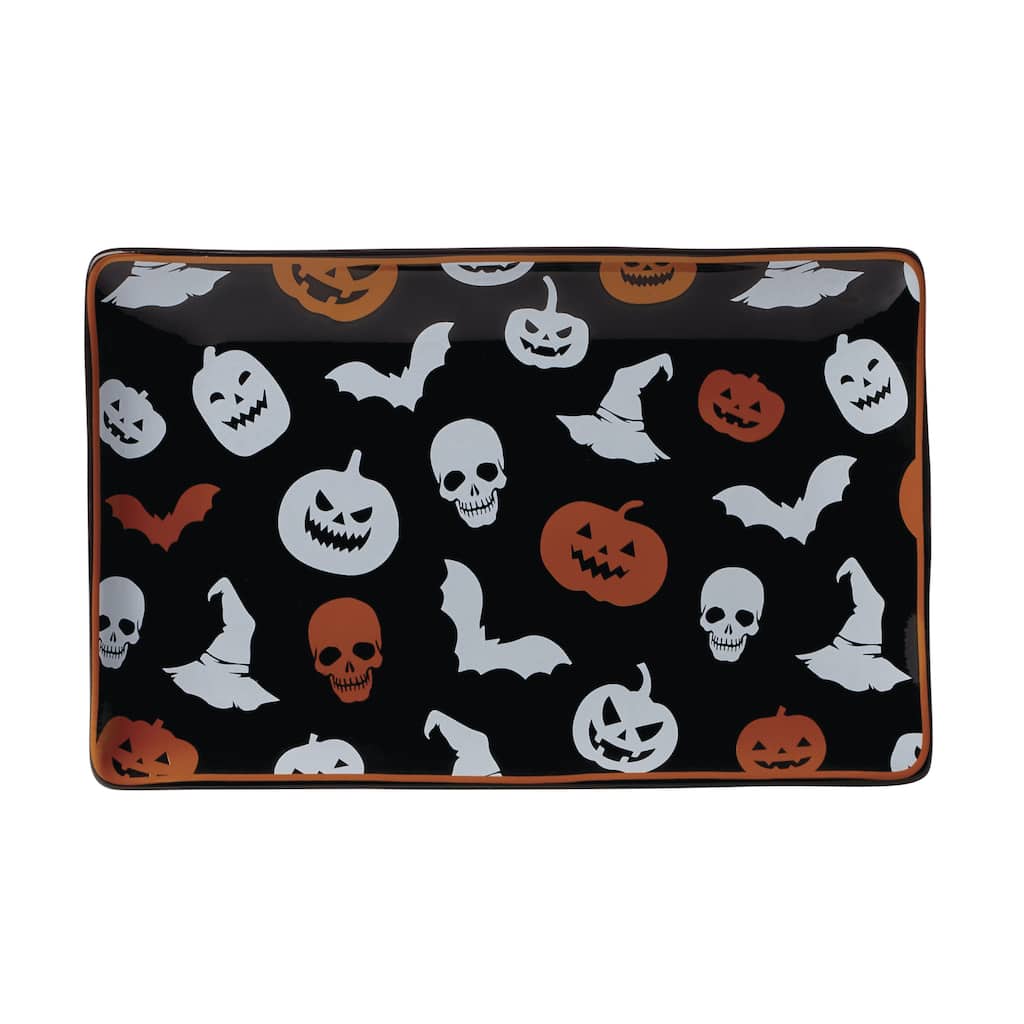 Oneida Vintro Halloween Hors D'oeuvres Tray