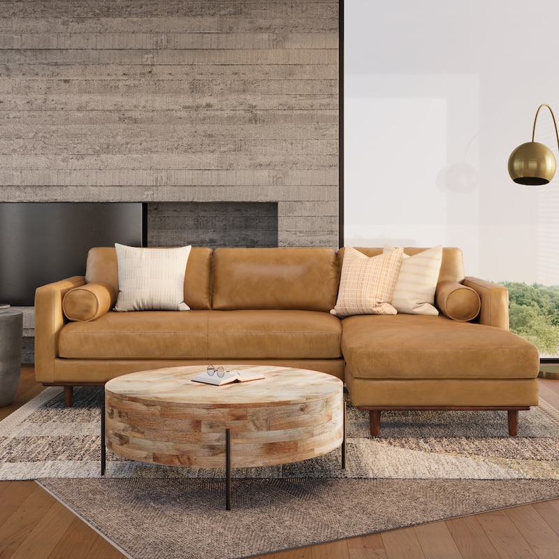 WYNDENHALL Brixley Mid-Century102 inch Wide Sofa - Sienna