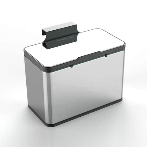 NINESTARS Kitchen Compost Caddy Trash Can 0.8 Gallon