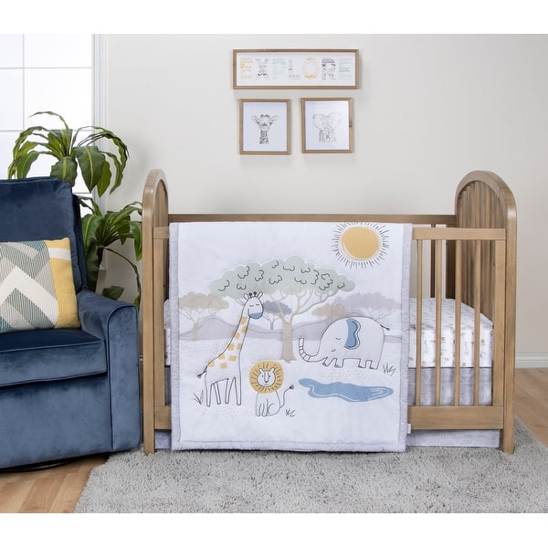 slide 2 of 5, Tanzania 4 Piece Crib Bedding Set