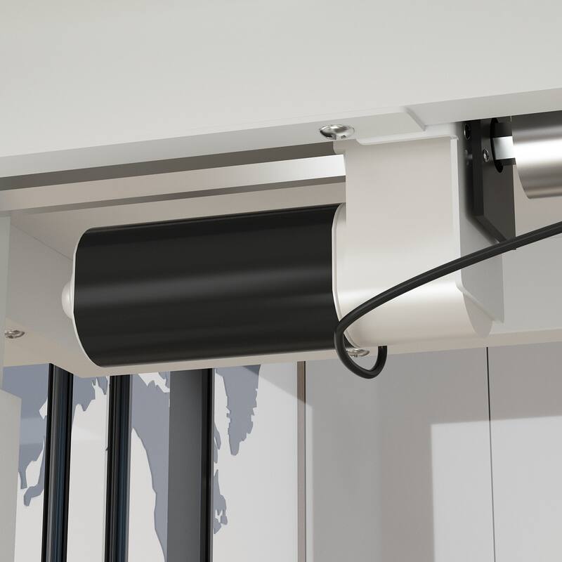 Height-Adjustable Workspace: Versatile Desk for Home Office and More