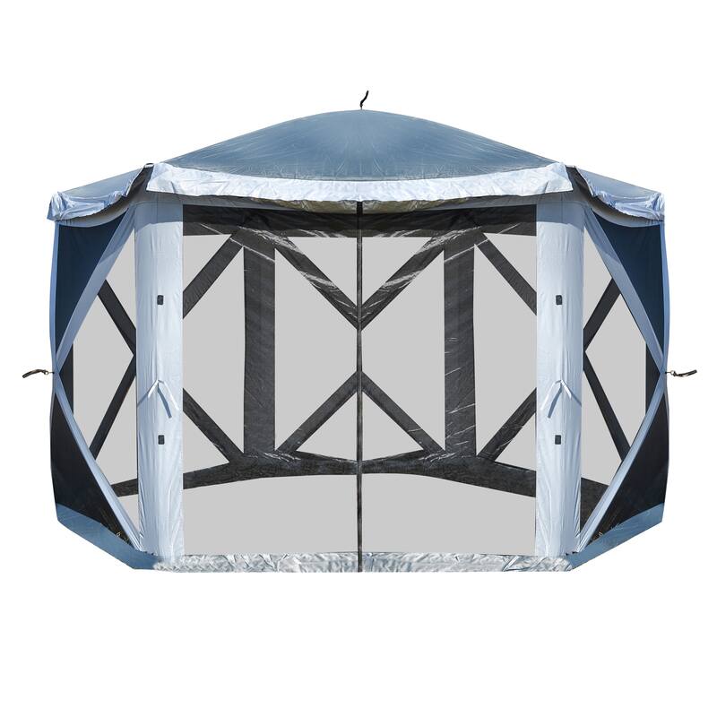 Buffalo Outdoor 11 ft. x 11 ft. Screened Pop Up Shade Tent