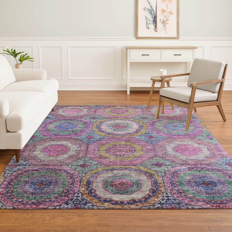 Premium Washable Super Soft Traditional Mamluk Mayfield Rug