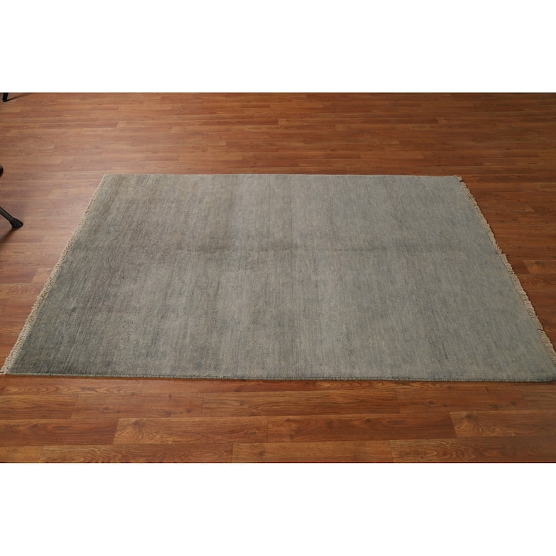 Hand Knotted Oriental 100% Wool Carpet Modern Modern Multi-Colored Gabbeh Area Rug - 6' 0'' X 3' 11''