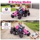 preview thumbnail 14 of 18, Gymax 24V Kids Electric Vehicle w/Parent Remote Music Horn Light &