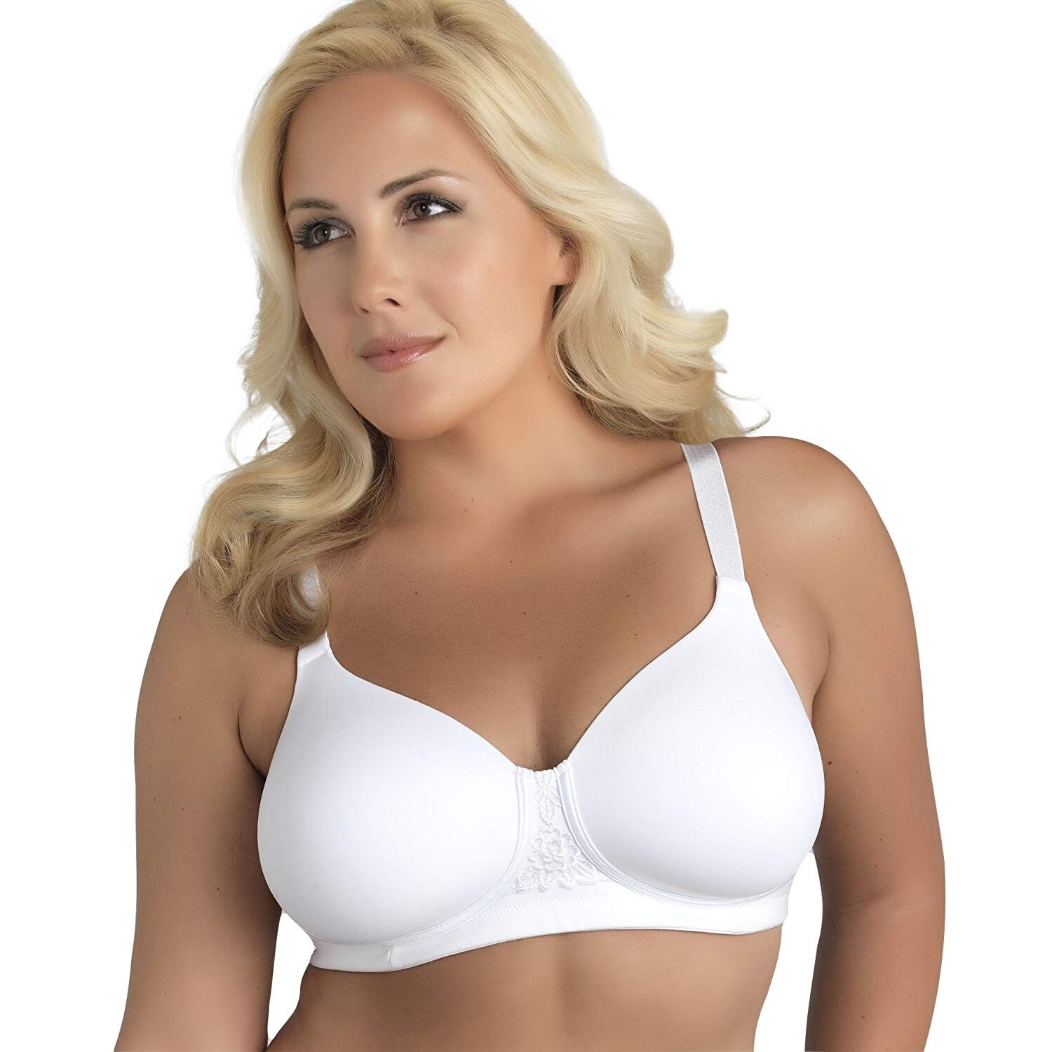 Vanity Fair Women S Beauty Back Full Figure Wirefree Bra Star White Size 44b Overstock 28896718