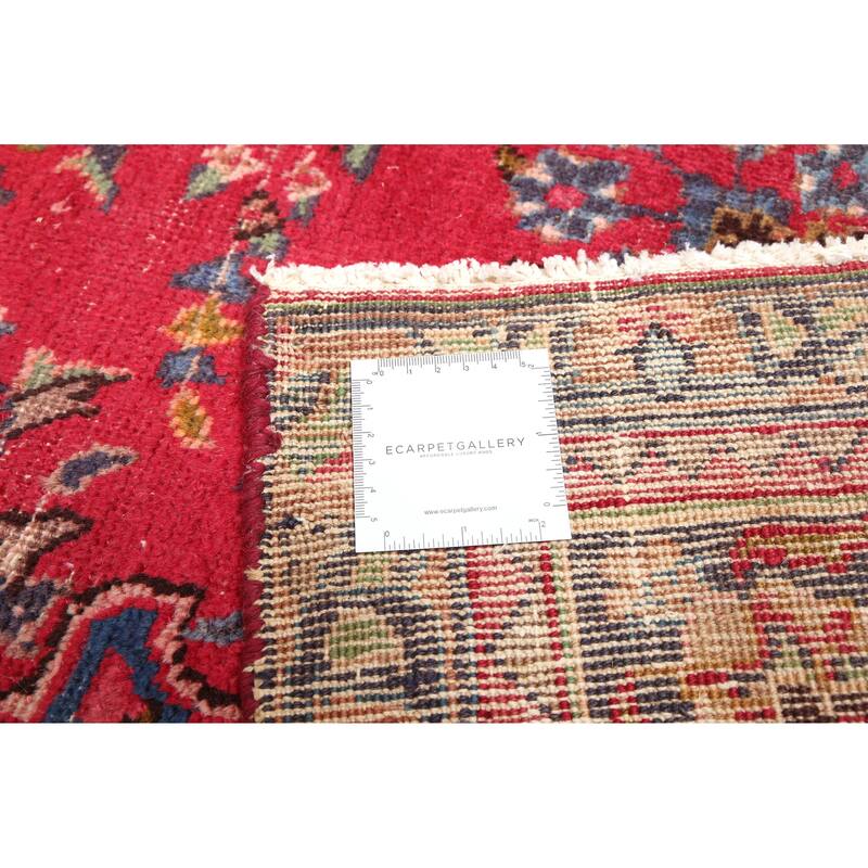 ECARPETGALLERY Hand-knotted Antalya Vintage Red Wool Rug - 6'0 x 9'0