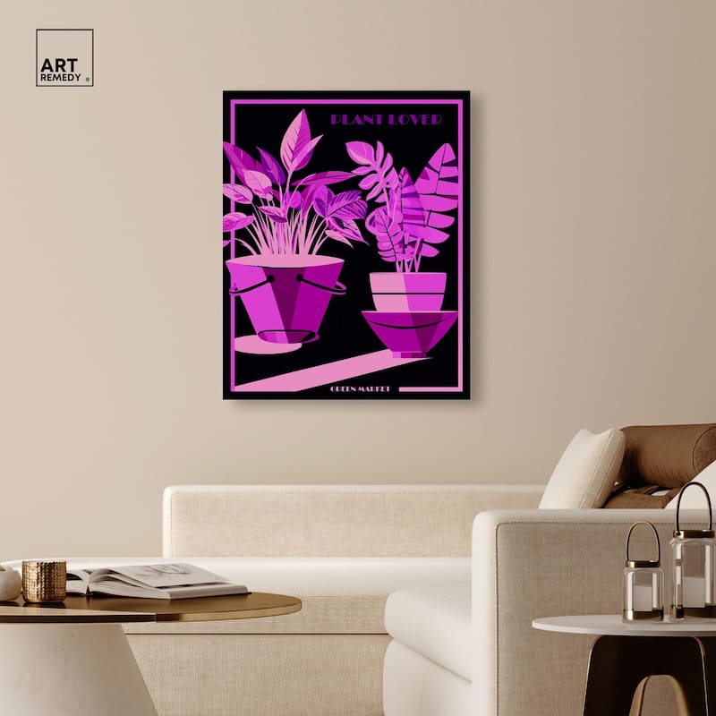 Plant Lover Canvas by Art Remedy, Gallery Wrapped