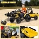 preview thumbnail 11 of 23, 24V 3 in 1 Kids Ride on Tractor with Trailer and Remote Control