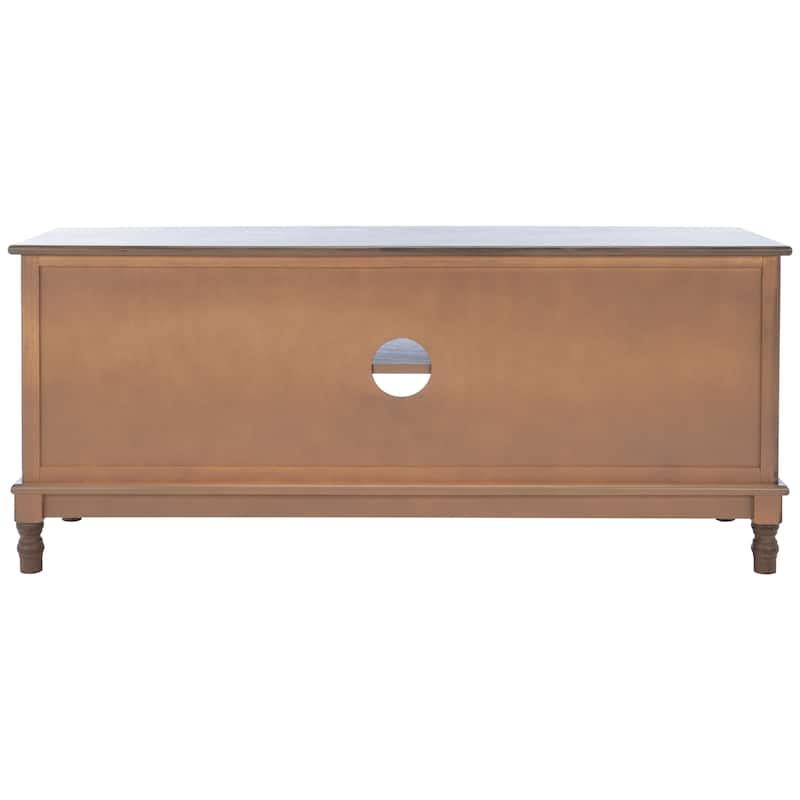 SAFAVIEH Magnolia 2-Door 2-Shelf Storage TV Media Stand - 47.3" W x 15.8" L x 20" H