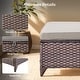 preview thumbnail 168 of 187, Outdoor Patio Sofa Swivel Chair with 6-Inch Thick Cushions Set