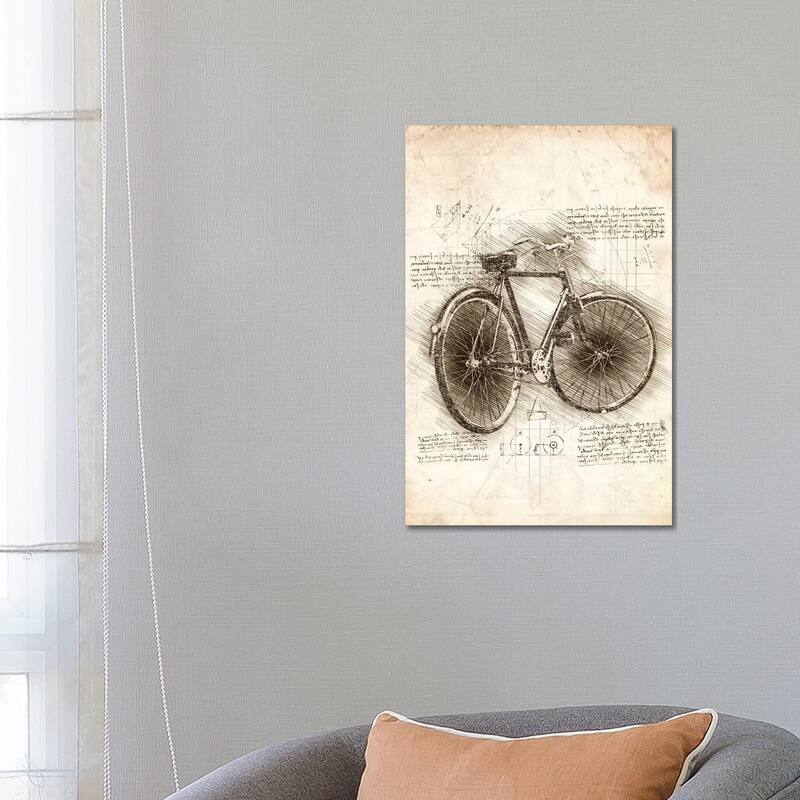 iCanvas "Old Bicycle" by Cornel Vlad Canvas Print - 26x18x1.5