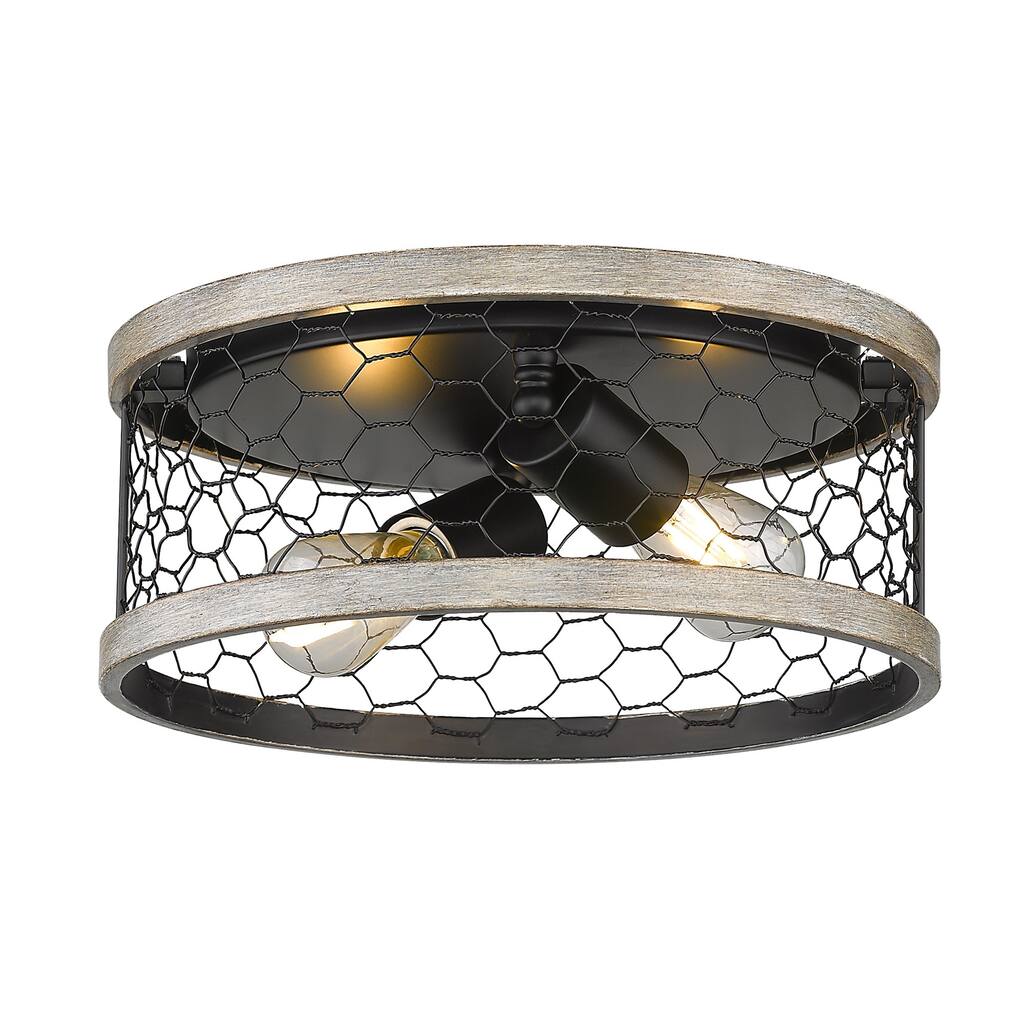 Golden Lighting Bailey Flush Mount