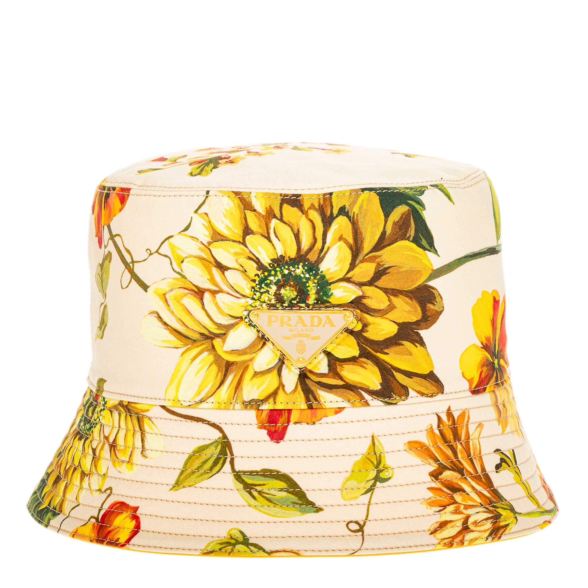 Prada Reversible Bucket Hat - Overstock - 43140797