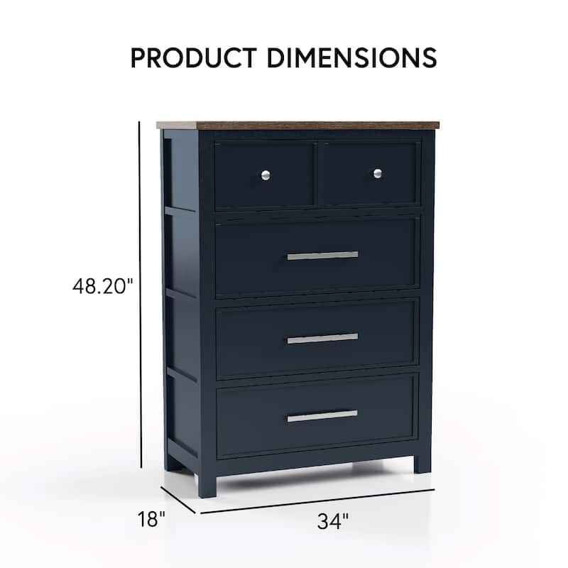 Furniture of America Althea Modern Farmhouse 3-Piece Wood Chest and 2 Nightstand Bedroom Set