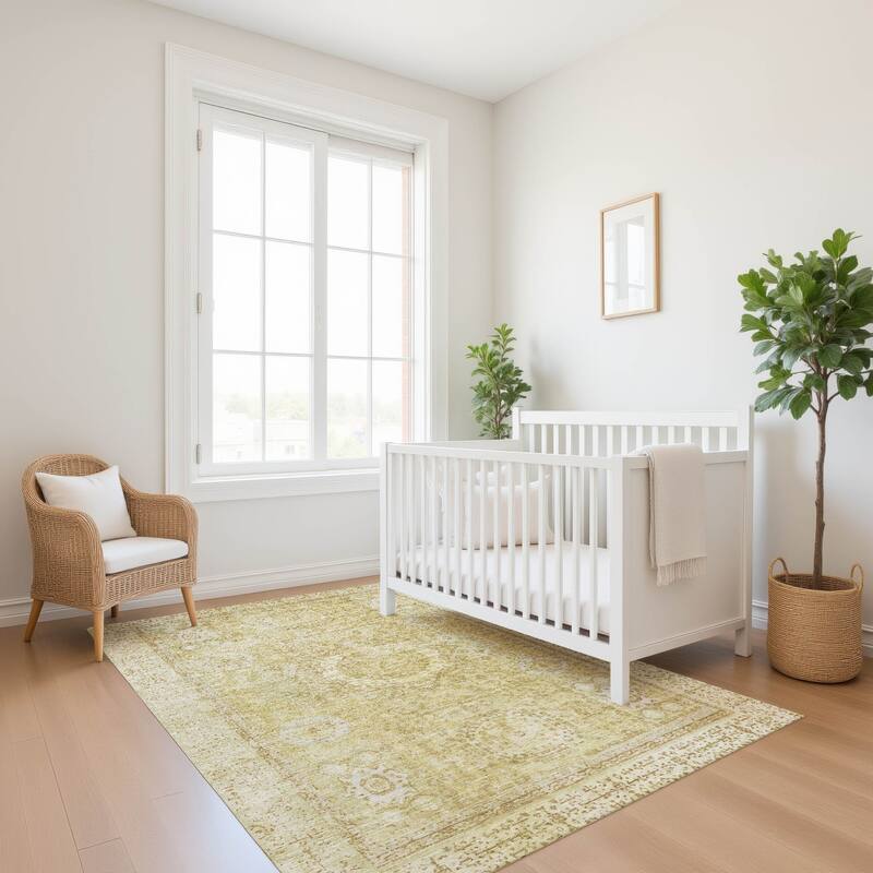 Premium Washable Super Soft Vintage Traditional Mayfield Rug