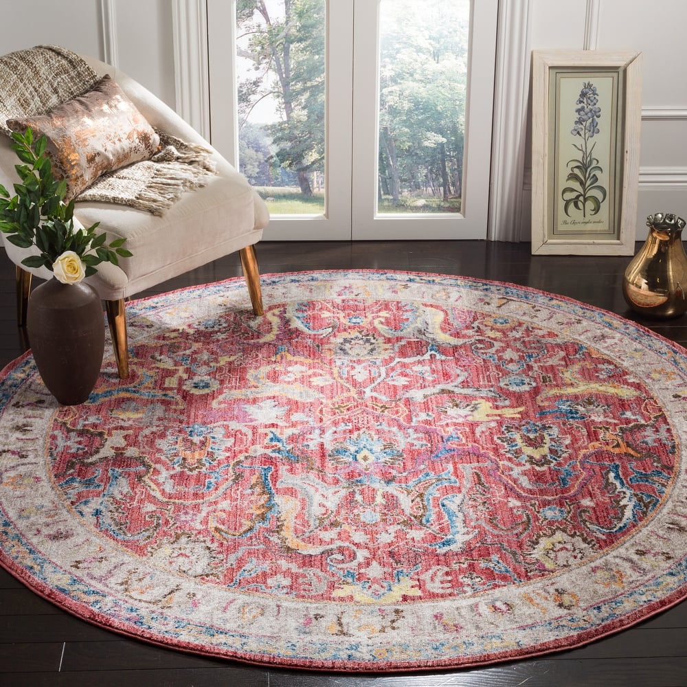 SAFAVIEH Bristol Nisrin Vintage Boho Oriental Polyester Rug