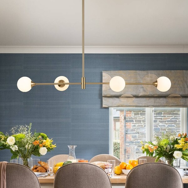 Linear cheap island chandelier