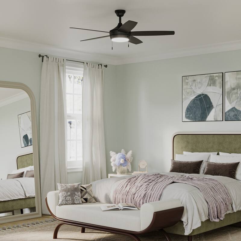 Nolyn Modern LED Ceiling Fan with Blades