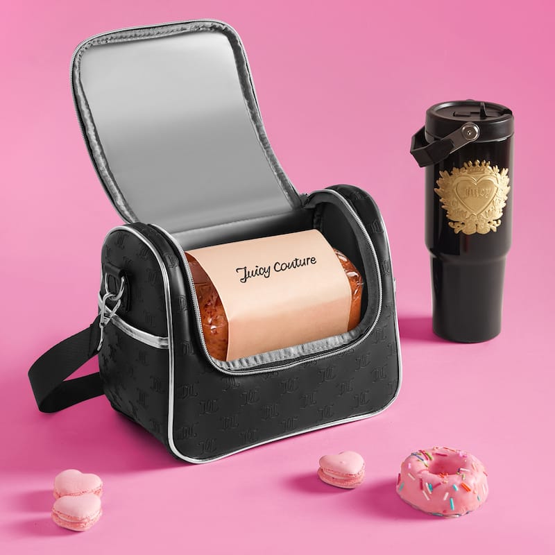 Juicy Couture Signature Cooler Bags - 9.55" x 7.67" x 6"