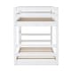 preview thumbnail 19 of 20, Functional And Aesthetic Design Twin Over Twin Bunk Bed with Ladder