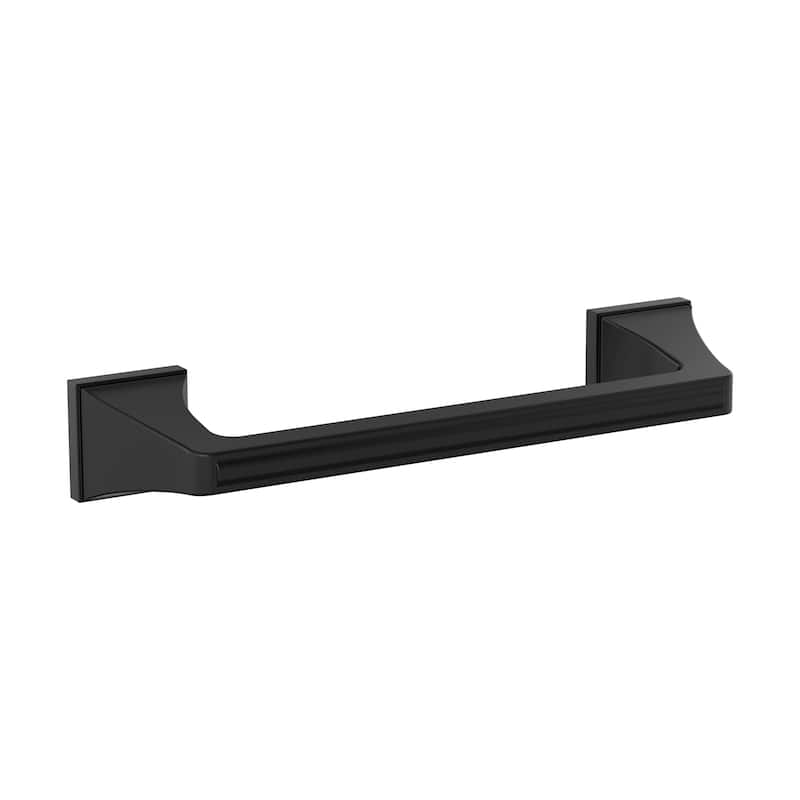 Amerock BH36025 Mulholland 10-3/4" Towel Bar - Matte Black