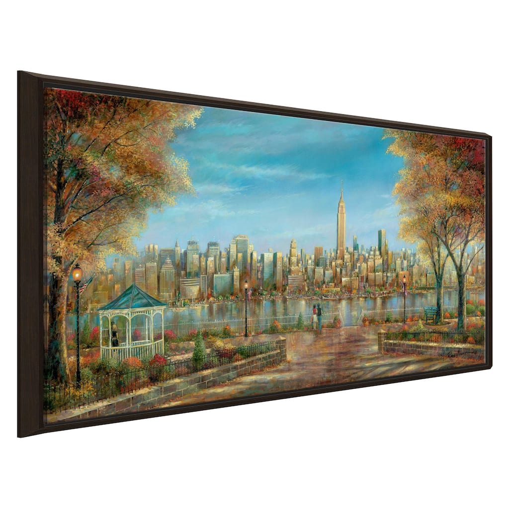 "New York View" by Ruane Manning Print on Floating Canvas