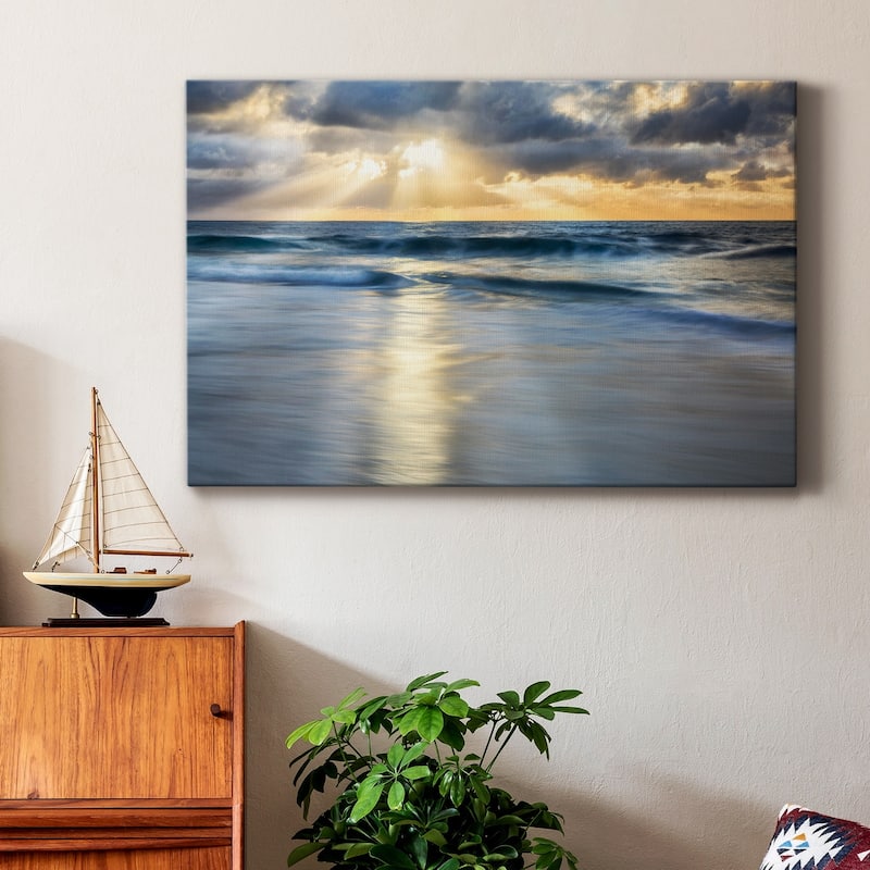 Cloudscape Shore Premium Gallery Wrapped Canvas - Ready to Hang