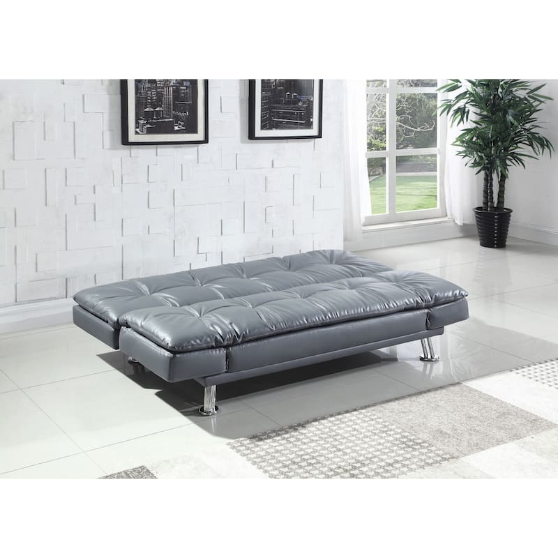 Larkin Upholstered Sofa Bed with Metal Legs
