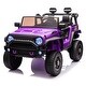 preview thumbnail 3 of 98, Kids Electric Truck with Trailer, 24V Battery, Bluetooth, MP3, Four-Wheel Suspension, for Off-Road Adventures