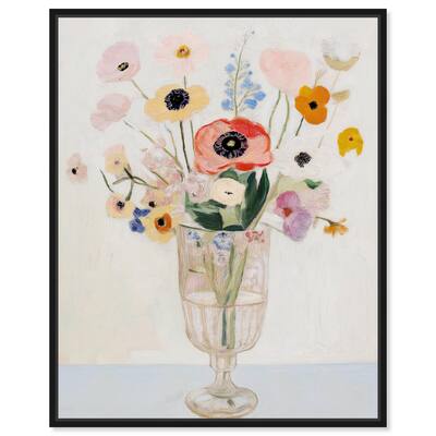 Gentle Bouquet Canvas by Art Remedy