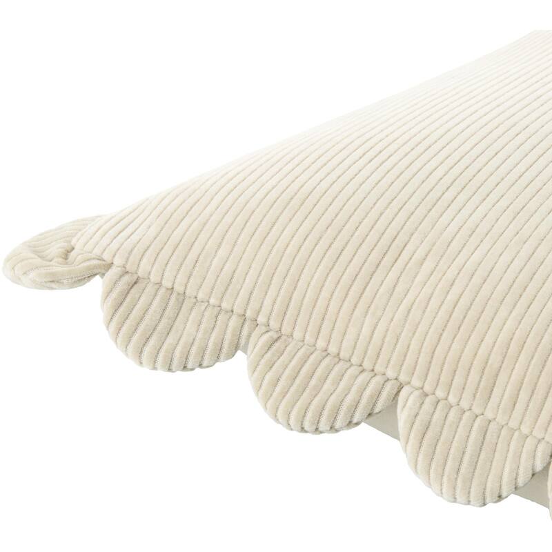 Livabliss Corduroy Quarters Modern Accent Pillow