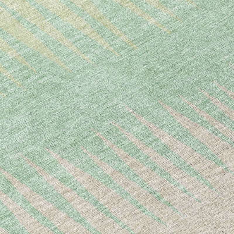 Machine Washable Indoor/ Outdoor Chantille Contemporary Ombre Rug