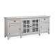 preview thumbnail 2 of 5, Magnussen E4400 Heron Cove 80" Entertainment Console White