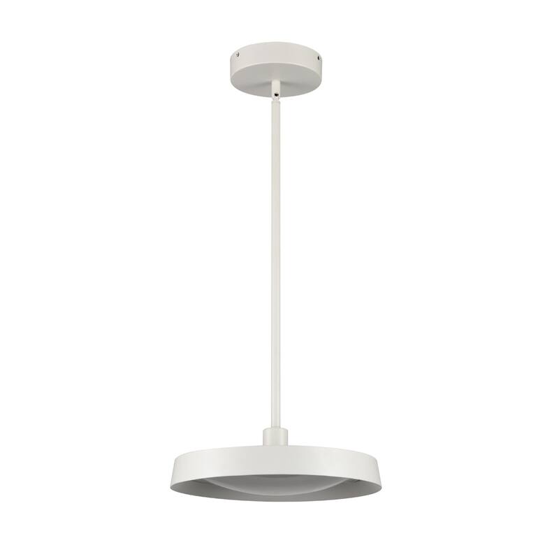 Nancy 11.75-inch Wide Integrated LED Pendant in Matte White