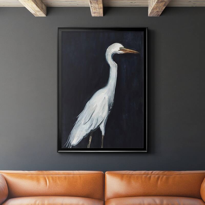 Calm Great Egret II Premium Framed Print - Ready to Hang