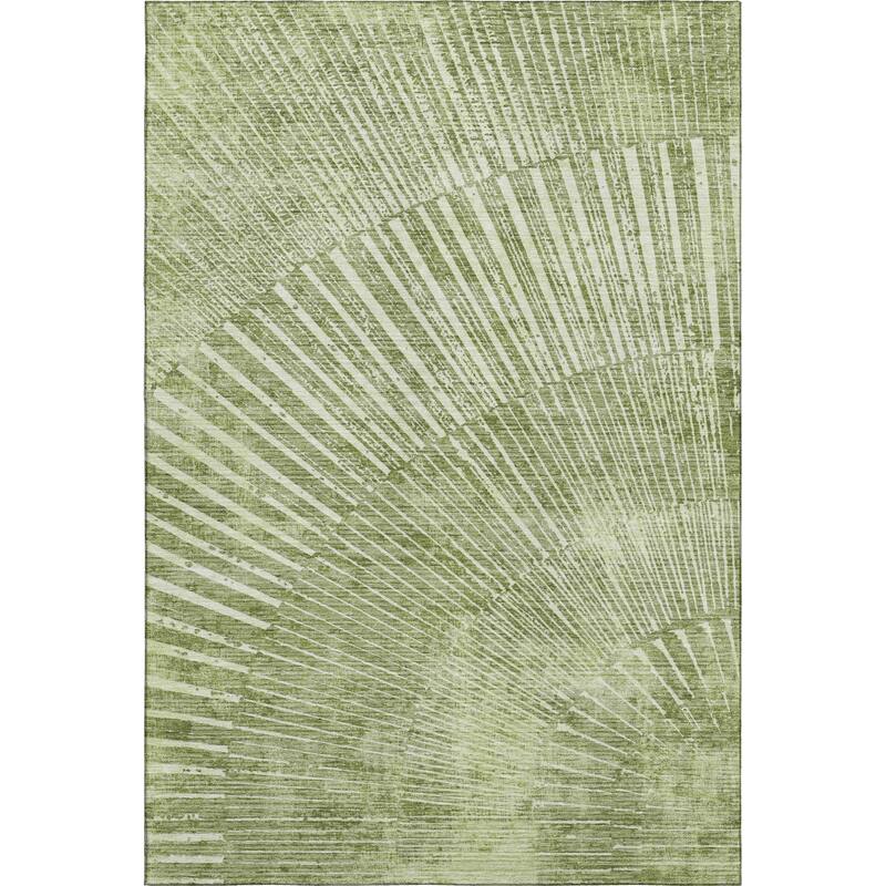 Premium Washable Super Soft Modern Starburst Mayfield Rug