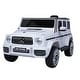 preview thumbnail 6 of 10, Mercedes-Benz G63 kids Electric Car with Remote Control 12V licensed children car Motorized Vehicles for Girls,Boys White
