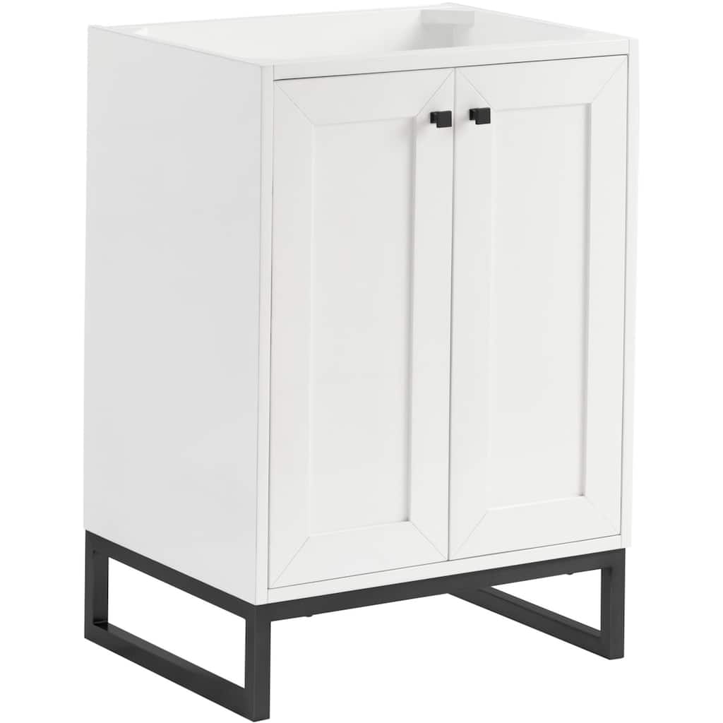 James Martin Vanities 533-V24-MBK Chianti 24" Dual-Mounted Single