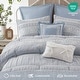 preview thumbnail 28 of 29, Madison Park Perryn 7 Piece Jacquard Comforter Set