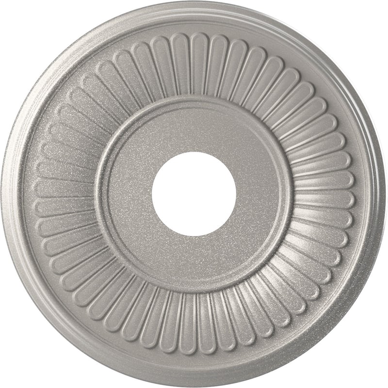 3 1/2" Inside Diameter - Berkshire Thermoformed PVC Ceiling Medallion