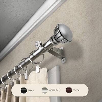 InStyleDesign Gemma Adjustable Curtain Rod
